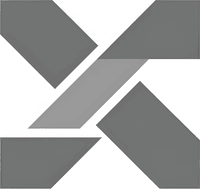 Минималистичный геометрический логотип компании Палбот Системы, партнера по разработке функционала Market-Bot